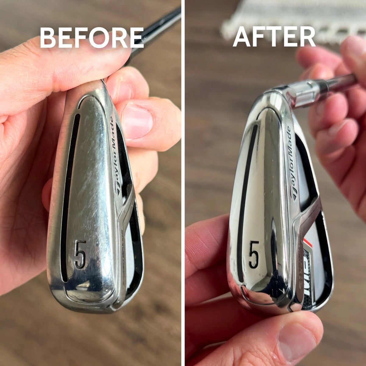 Customer golf club transformation 1