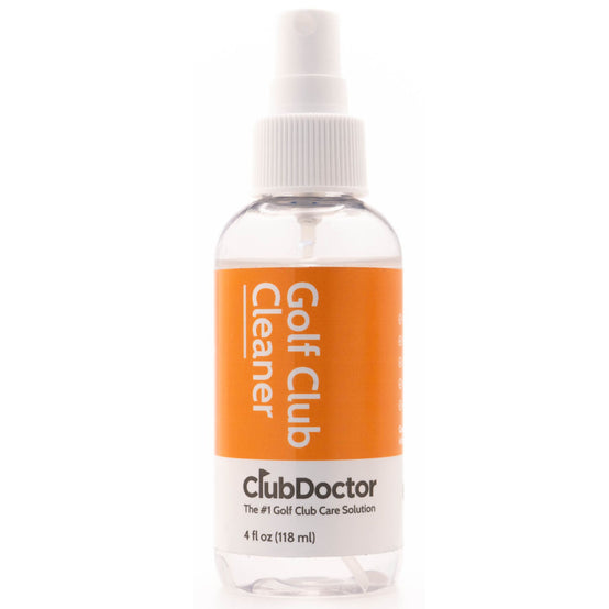 front of club doctor golf club cleaner spray bottle