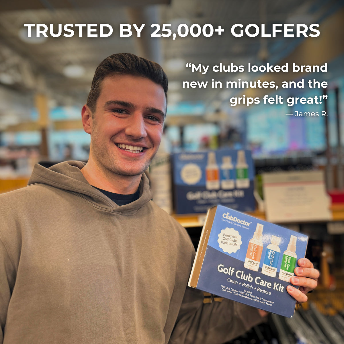 Trusted by golfers
