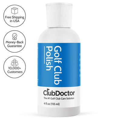 club doctor golf club polish bottle 4 oz